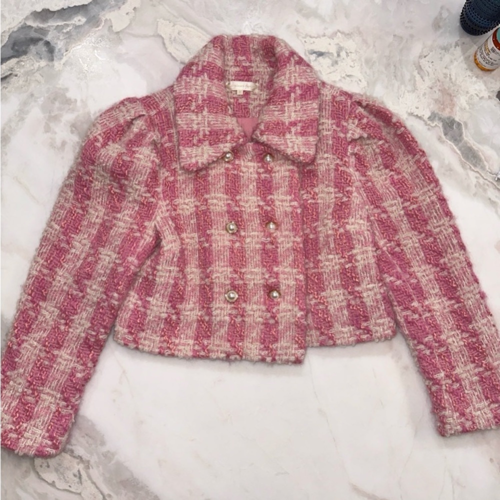 LoveShackFancy cropped blazer/jacket